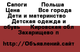 Сапоги Demar Польша  › Цена ­ 550 - Все города Дети и материнство » Детская одежда и обувь   . Кировская обл.,Захарищево п.